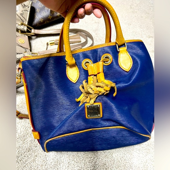 Dooney & Bourke Bags Dooney And Bourke Navy Blue Bucket Bag Poshmark